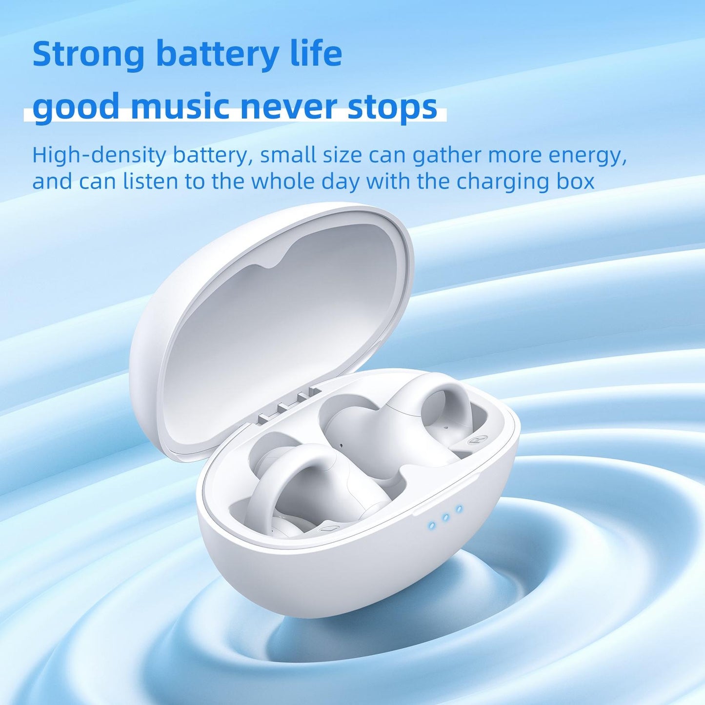 T306 Wireless Bluetooth Earphone – Ear-Mounted Single-Ear Headset with Mic (Black)