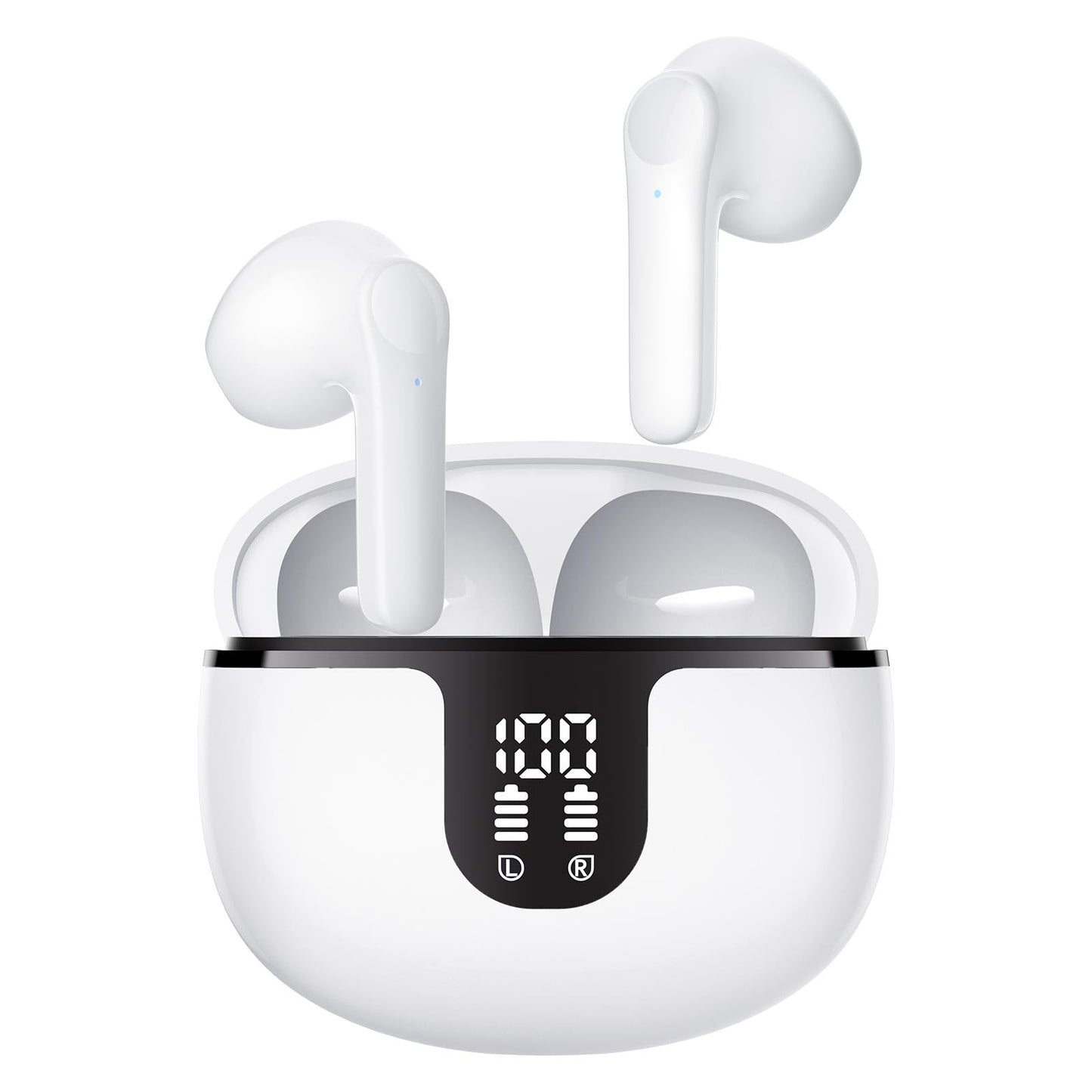 S61 True Wireless Stereo (TWS) Bluetooth Earphones – White