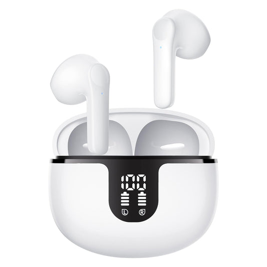 S61 True Wireless Stereo (TWS) Bluetooth Earphones – White