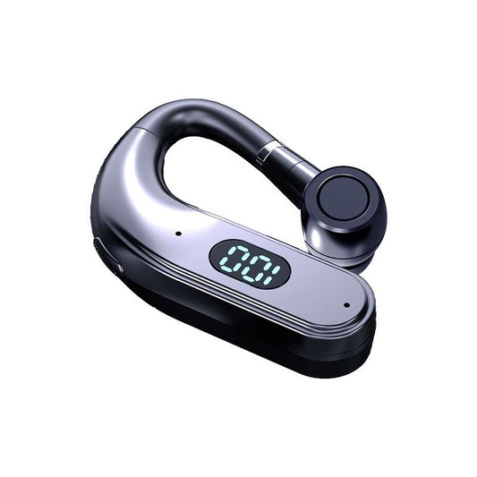 X5 Standard Bluetooth Hanging Ear Sports Headset with Digital Display – Wireless, In-Ear Earbuds for Exercise & Outdoor Us