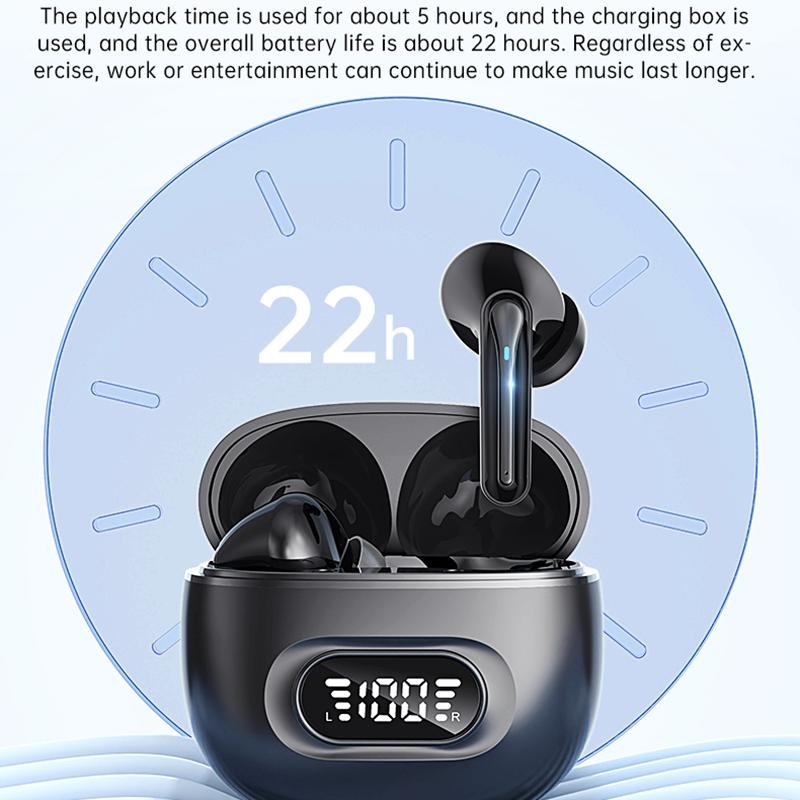 Wireless TWS Stereo Bluetooth Earphones S23 – True Wireless Earbuds Black