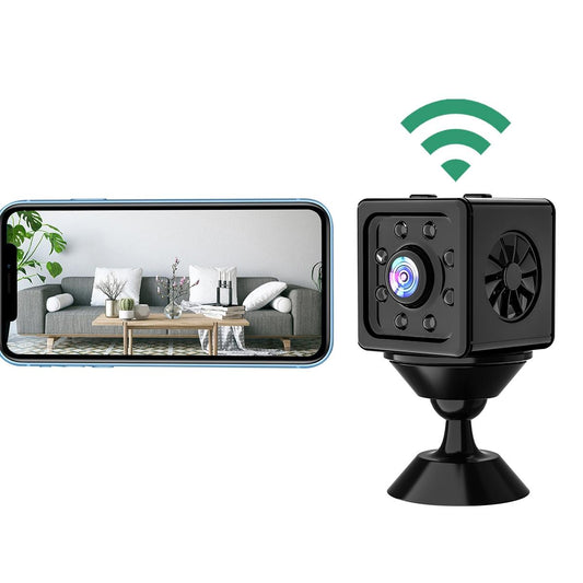 Outdoor HD Night Vision Security Camera – 1080P Infrared Surveillance – Weatherproof – Black