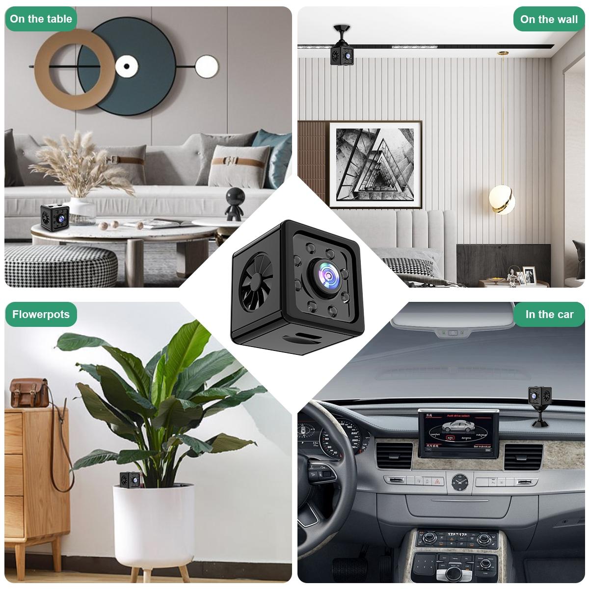 Outdoor HD Night Vision Security Camera – 1080P Infrared Surveillance – Weatherproof – Black