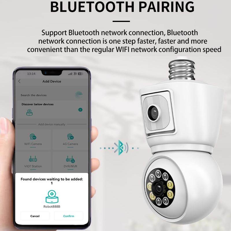 Smart Night Vision Security Camera – Motion Tracking, Two-Way Voice Intercom, White, Indoor WiFi Surveillance