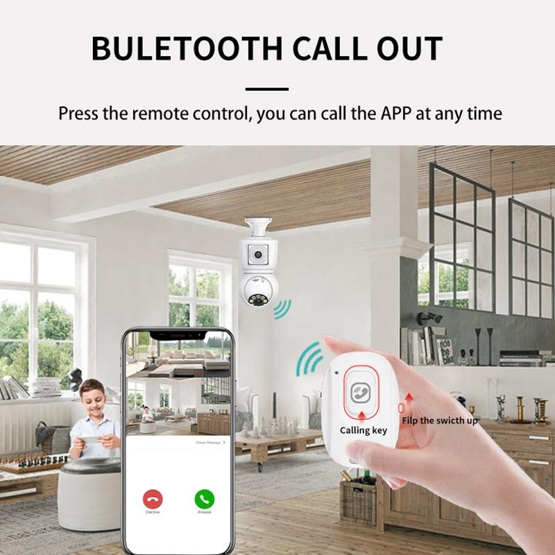 Smart Night Vision Security Camera – Motion Tracking, Two-Way Voice Intercom, White, Indoor WiFi Surveillance