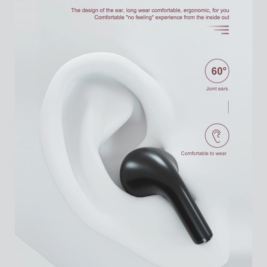 T&G Touch Control TWS Bluetooth Earphones – In-Ear Wireless Stereo Headphones (Black)