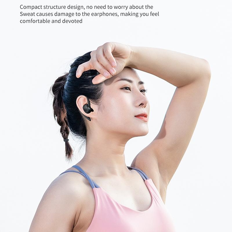 Wireless Stereo Bluetooth Earphones with Charging Case – In-Ear TWS Headphones – Black