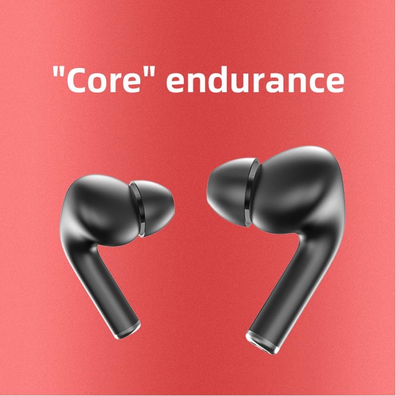 Wireless Sport Earphones with Touch Control & Mic – Bluetooth 5.0 Stereo Bass Headphones (Black)