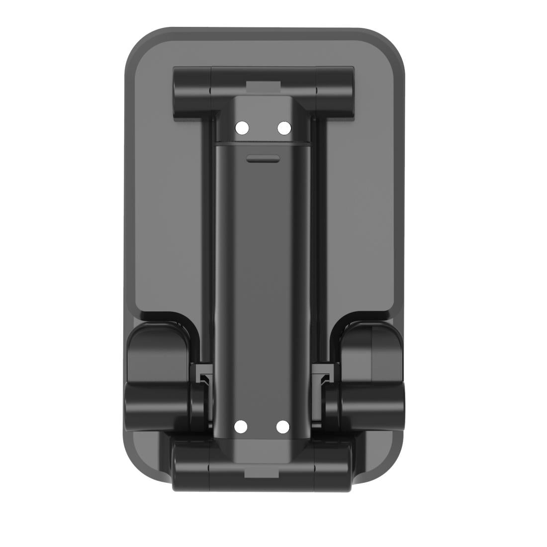 Portable 2-in-1 Wireless Charging Stand – Single Device Fast Charger – Black