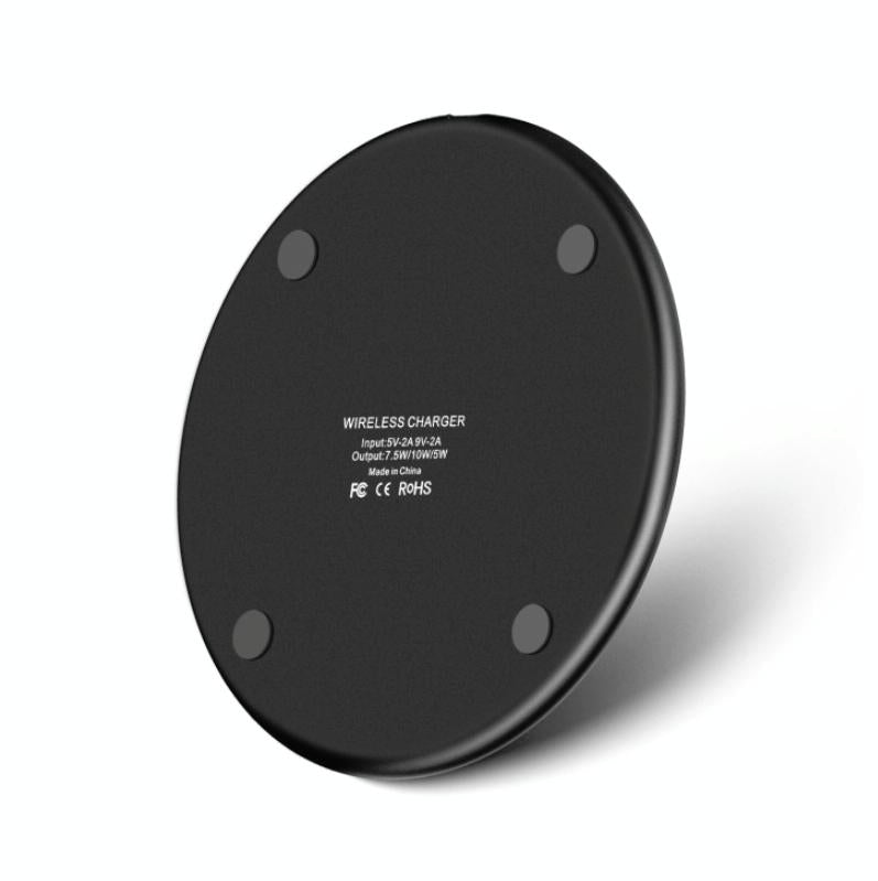 10W Universal Wireless Charger with 50cm Cable | Fast Qi-Compatible Charging Pad for Phones