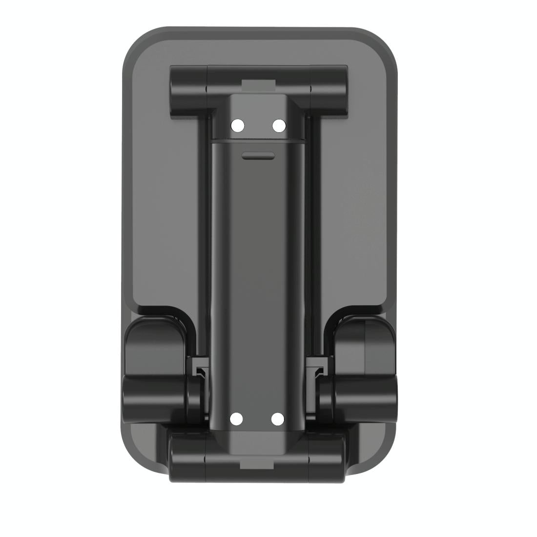 Portable 2-in-1 Wireless Charging Stand – Dual Device Fast Charger – Black