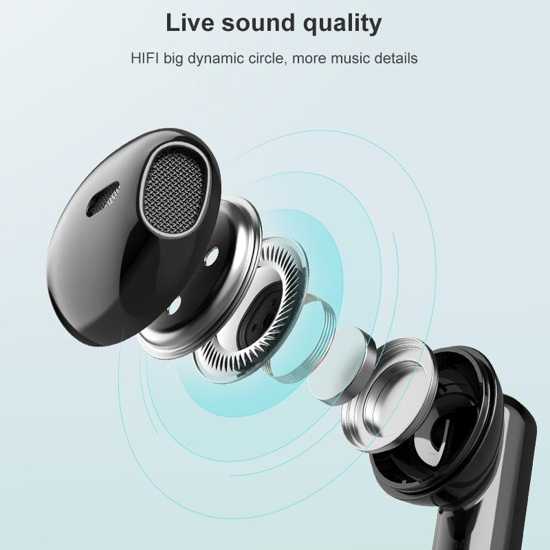 T9 Sport Wireless Bluetooth Earphones with Charging Box – Secure Fit, Clear Sound, Long Battery Life