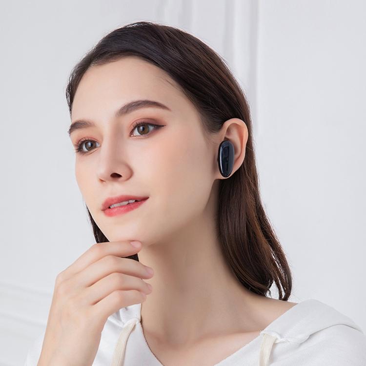 TWS-9 Wireless Stereo Earphones with Charging Box – Bluetooth 5.0, Black, In-Ear Design for Music & Calls