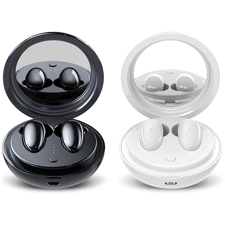 TWS-9 Wireless Stereo Earphones with Charging Box – Bluetooth 5.0, Black, In-Ear Design for Music & Calls