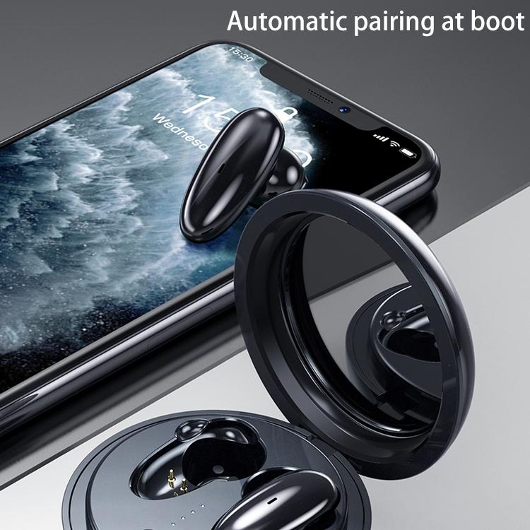 TWS-9 Wireless Stereo Earphones with Charging Box – Bluetooth 5.0, Black, In-Ear Design for Music & Calls