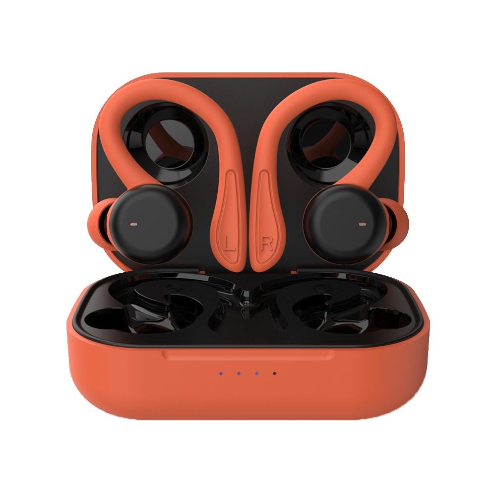 Waterproof T&G T40 TWS Bluetooth Earphones with Charging Box – Pink, Wireless Earbuds for Music & Call