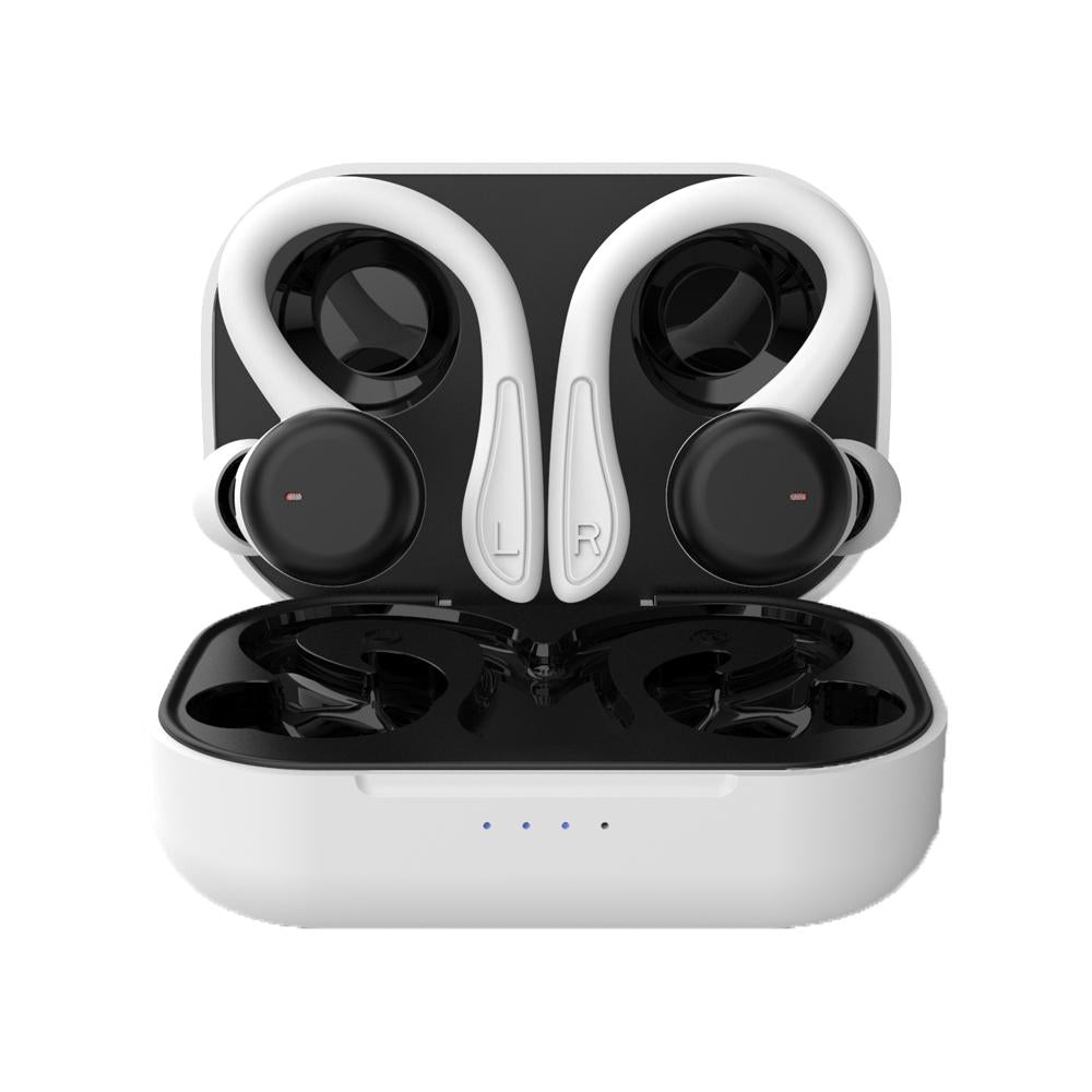 Waterproof T&G T40 TWS Bluetooth Earphones with Charging Box – Pink, Wireless Earbuds for Music & Call