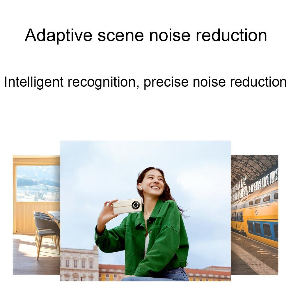 Wireless Bluetooth Earphones with 3D Spatial Sound & Active Noise Reduction – Black