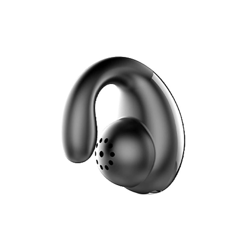 Ultra-Light Wireless Earphone with Mic – Bluetooth 5.0 Ear Clip Stereo Headset, Pink