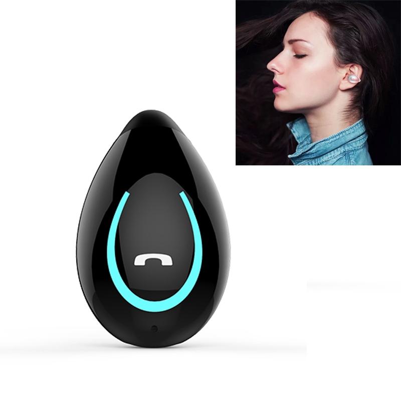Ultra-Light Wireless Earphone with Mic – Bluetooth 5.0 Ear Clip Stereo Headset, Pink