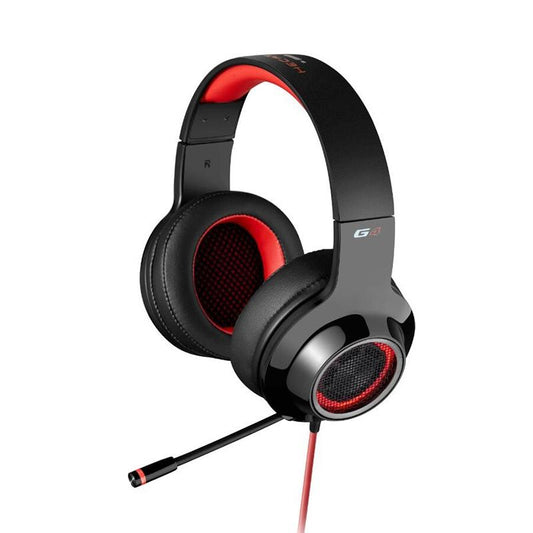 7.1 Surround Sound Gaming Headset for Desktop – 2.5M Cable, Black/Red, Noise Cancelling Mic, Comfortable Fit