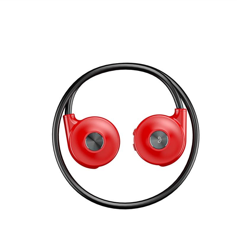 Bone Conduction Bluetooth Earphones with Stereo Vibration Speakers – Open-Ear Wireless Headphones (Pink)