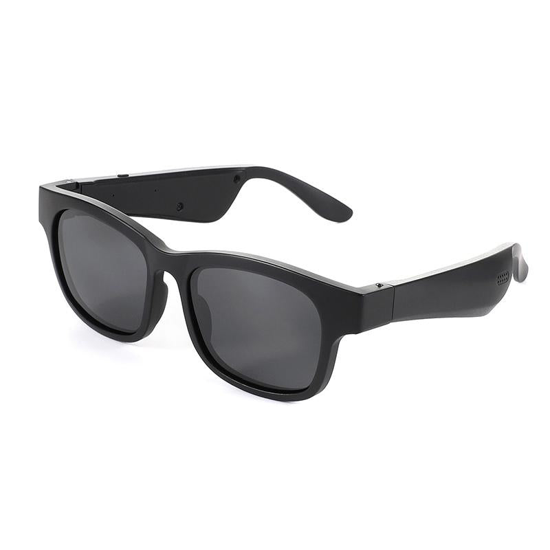 Bluetooth Smart Sunglasses with A12 Chip – Stylish Audio Glasses for Music & Calls – Black