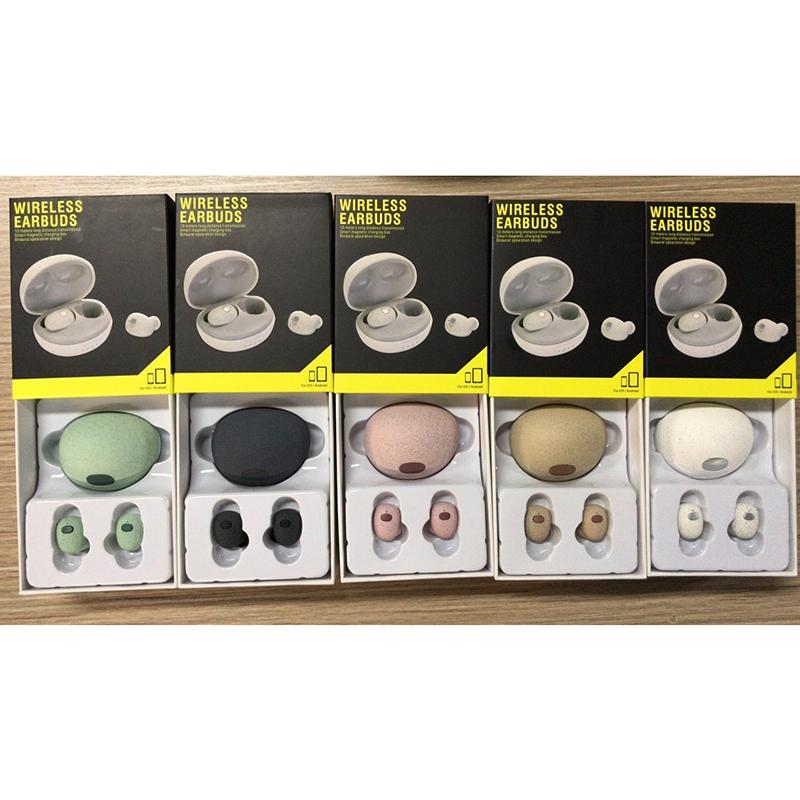 Wireless Bluetooth Earphones – 5D Stereo Sound, Magnetic Charging Box, In-Ear Design – Black