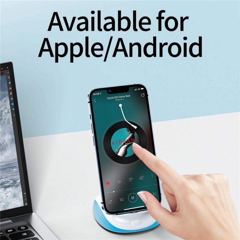15W Universal Wireless Charger – Fast Charging Desktop Pad for Qi-Enabled Devices – Pink