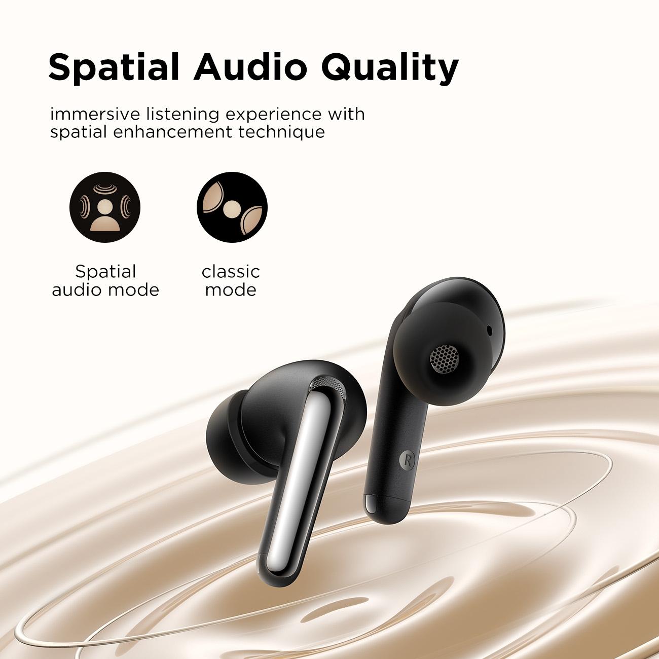True Wireless Funpods Bluetooth Earphones – Wireless, Compact Design – White