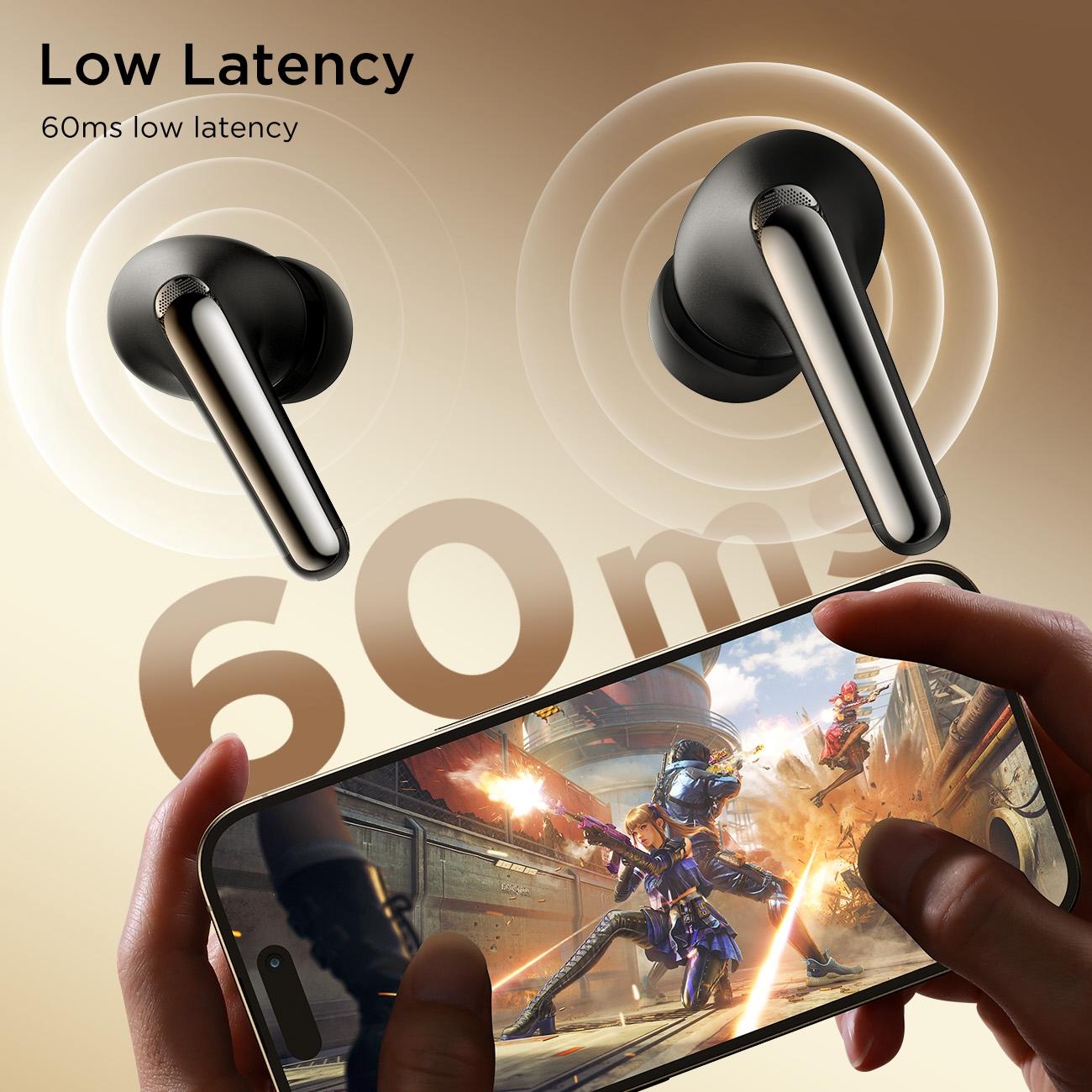 True Wireless Funpods Bluetooth Earphones – Wireless, Compact Design – White