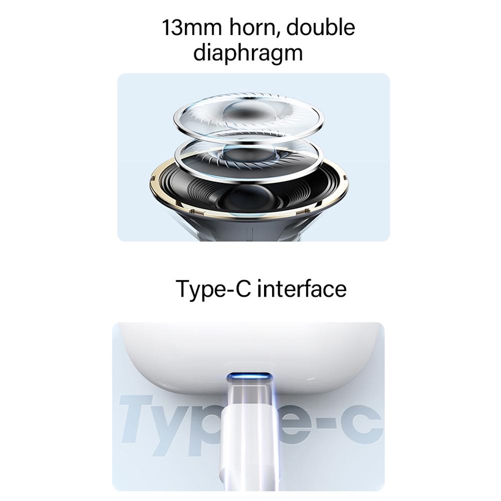 Wireless Bluetooth 5.1 Earphones with Noise Reduction – Black, Clear Sound, Compact Charging Case