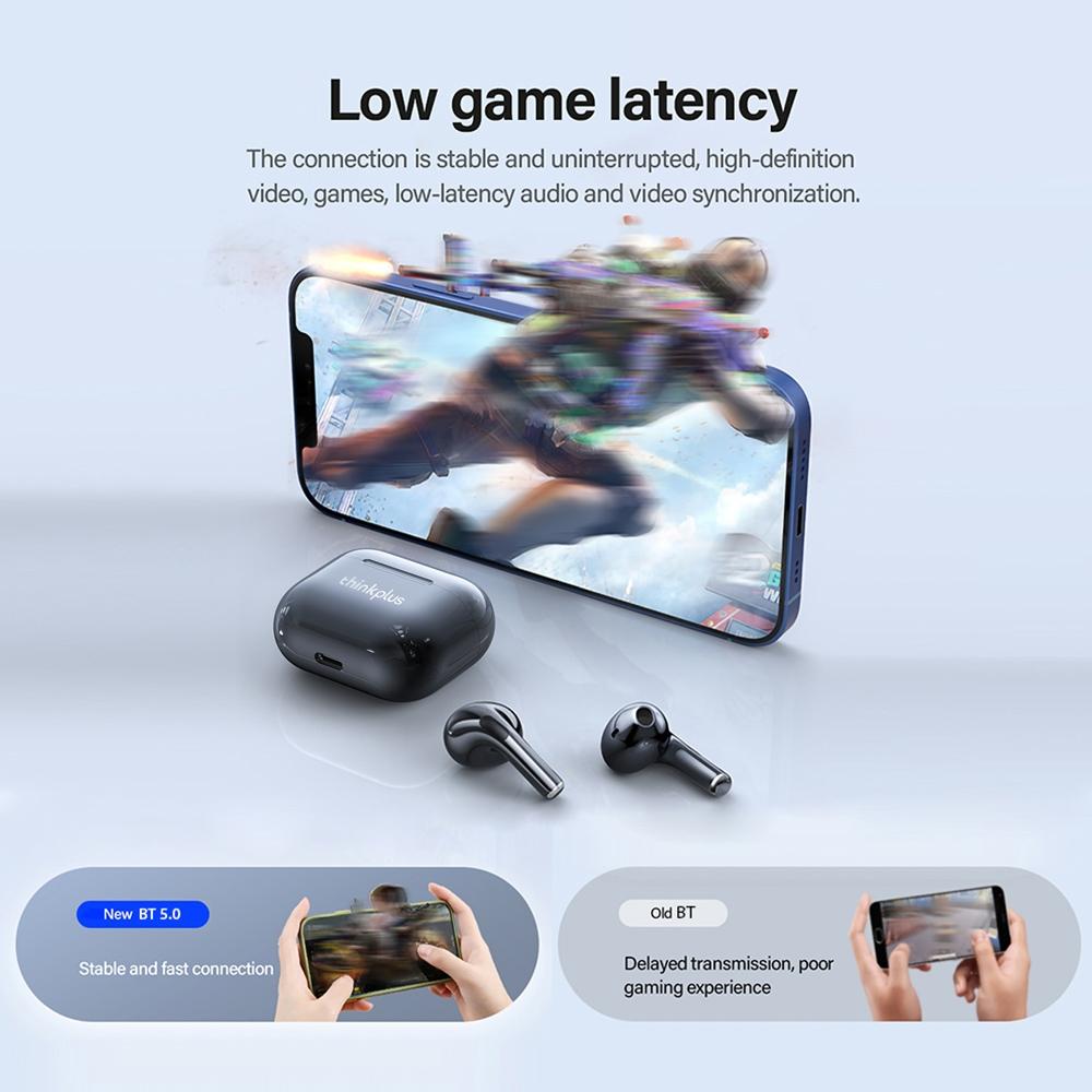 Wireless Bluetooth 5.1 Earphones with Noise Reduction – Black, Clear Sound, Compact Charging Case