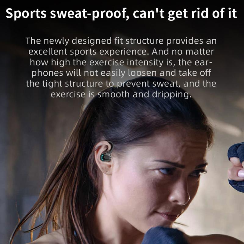 F8 Wireless Bluetooth Earphones – Red Double Earbuds with Charging Case. True Wireless Stereo Sound
