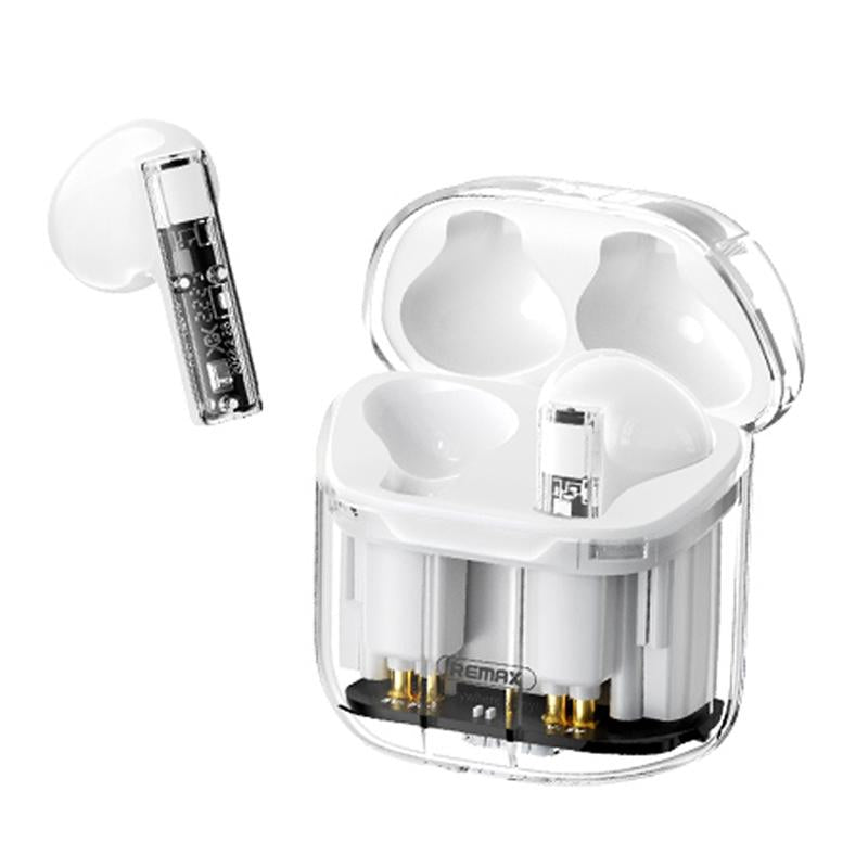 Wireless Bluetooth Headset with Low Delay and Transparent Design – Black, In-Ear Earbuds for Gaming & Media