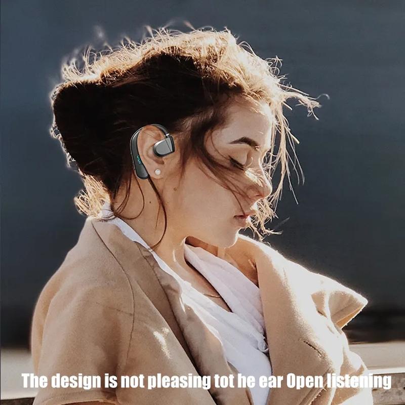 Wireless Bluetooth Headphones with Digital Display – Black & Midnight Blue. Clear Sound & Long Battery Life
