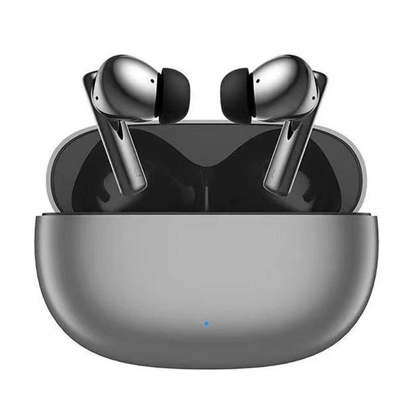 Waterproof Bluetooth Earbuds with Active Noise Reduction – Wireless HiFi Earphones – White