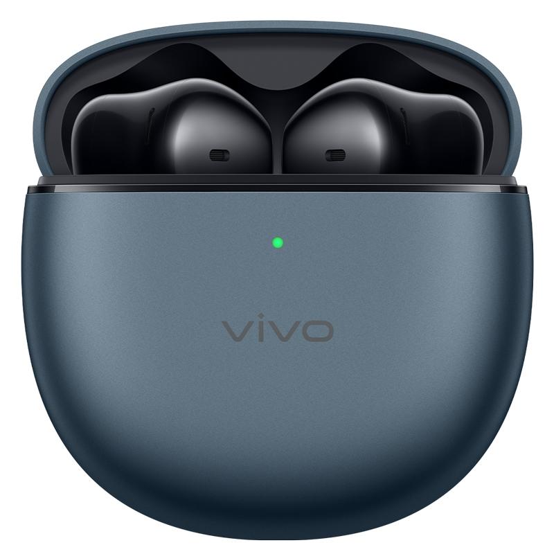 Wireless Dual-Mic TWS Air Earphones – Noise Reduction, Bluetooth In-Ear Headset – Blue