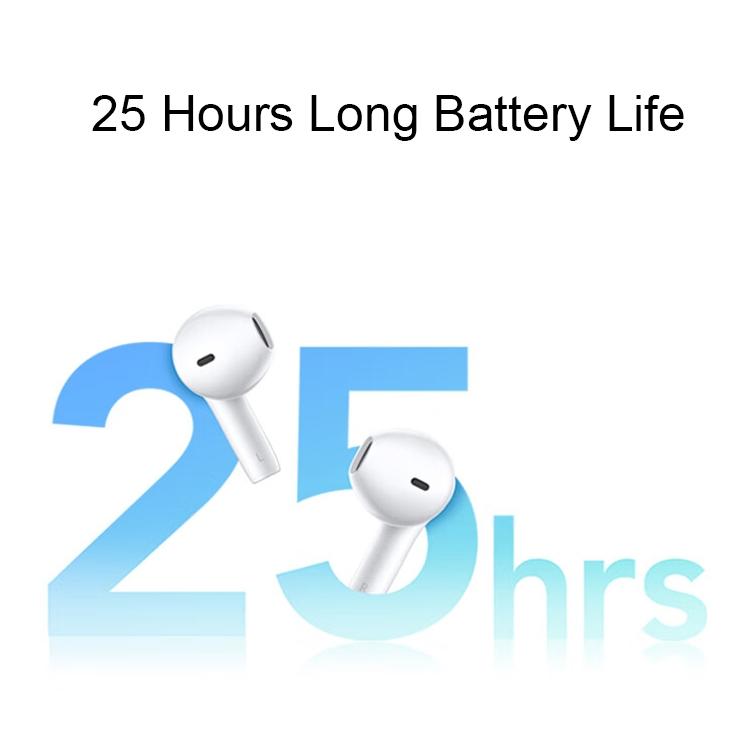 Wireless Dual-Mic TWS Air Earphones – Noise Reduction, Bluetooth In-Ear Headset – Blue