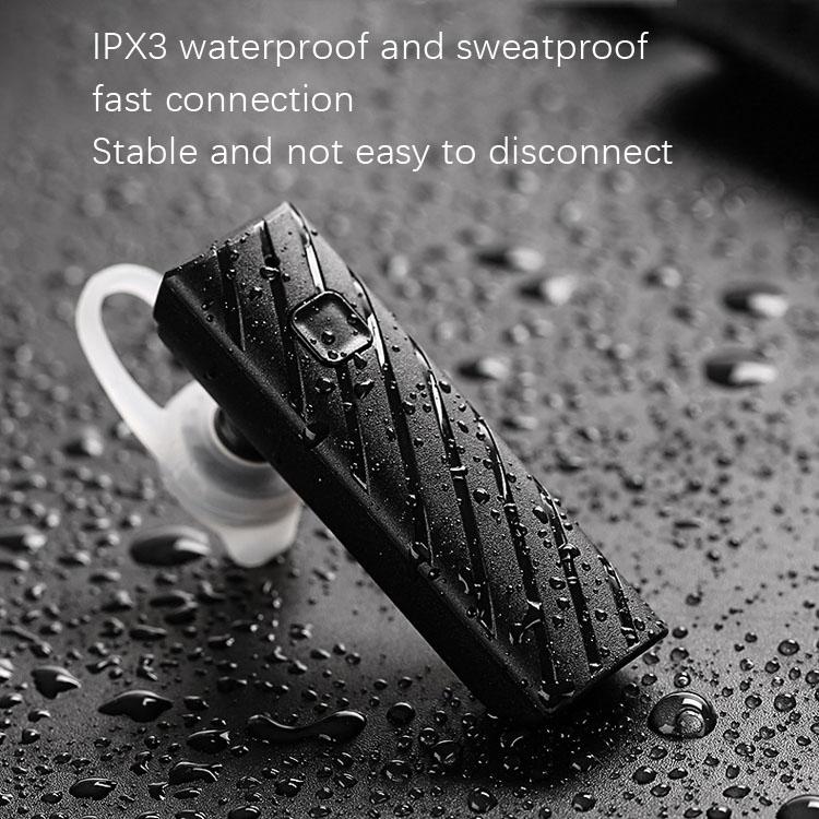 A1 Sports Bluetooth Headset – Wireless Stereo In-Ear Earbuds, White, for Running & Workouts