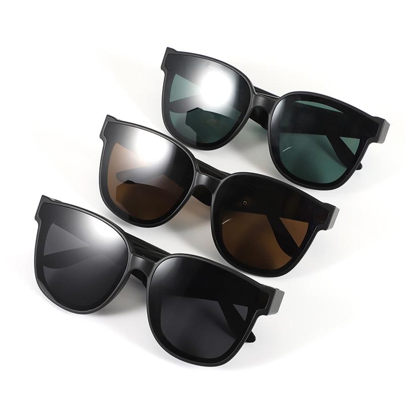 Smart Audio Sunglasses with Bluetooth Earphones – A13 Model, Open-Ear Wireless Design – Brown