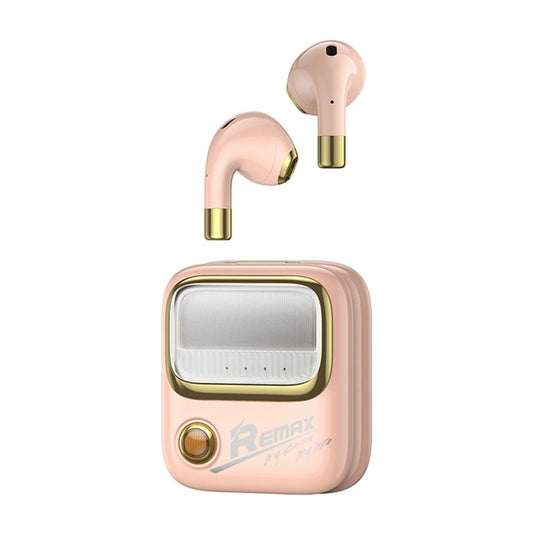 YOSEE TWS-38 True Wireless Bluetooth Earphones – Pink, Bluetooth 5.0, Charging Case, Clear Sound, Compact Design