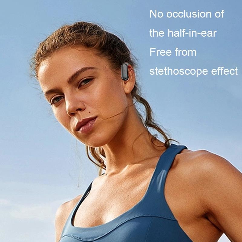 Wireless Noise-Cancelling Bluetooth Earbuds with LED Display – Deep Bass & Touch Control – Blue