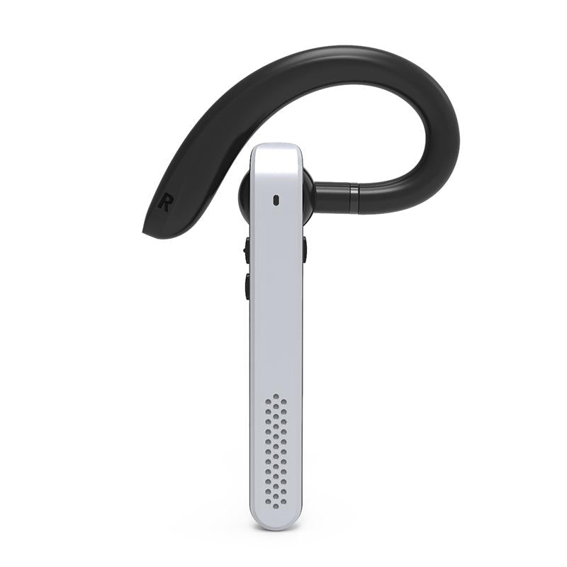 Wireless Bluetooth Earphone with Noise Reduction – Ear-Mounted Design, Hands-Free Calling – Silver