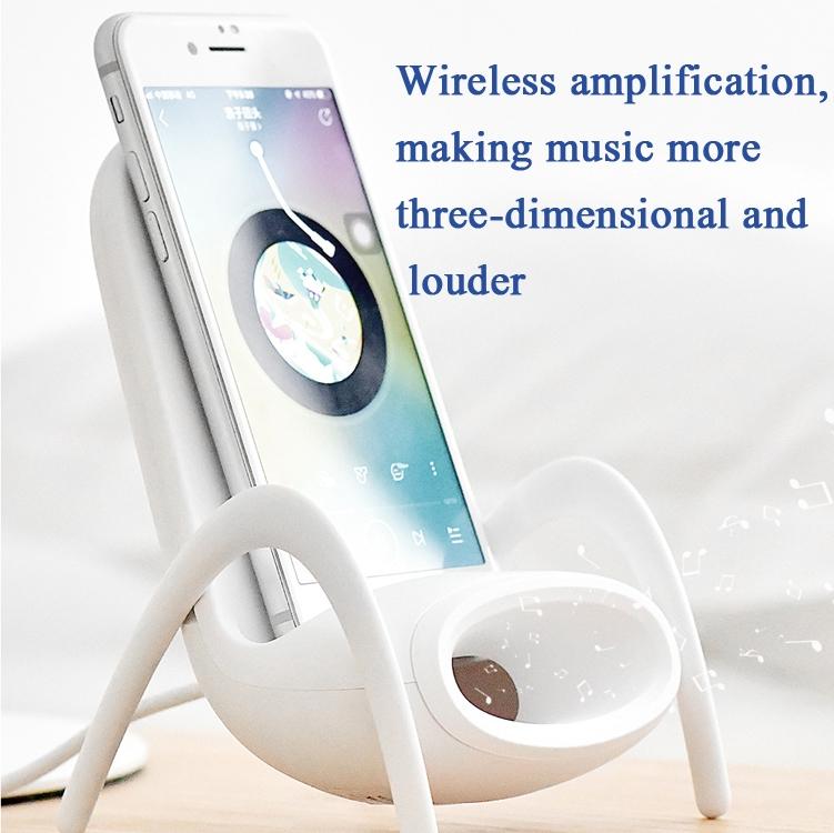 Wireless Charger for iPhone & Android – Black | Fast Qi-Compatible Charging Pad