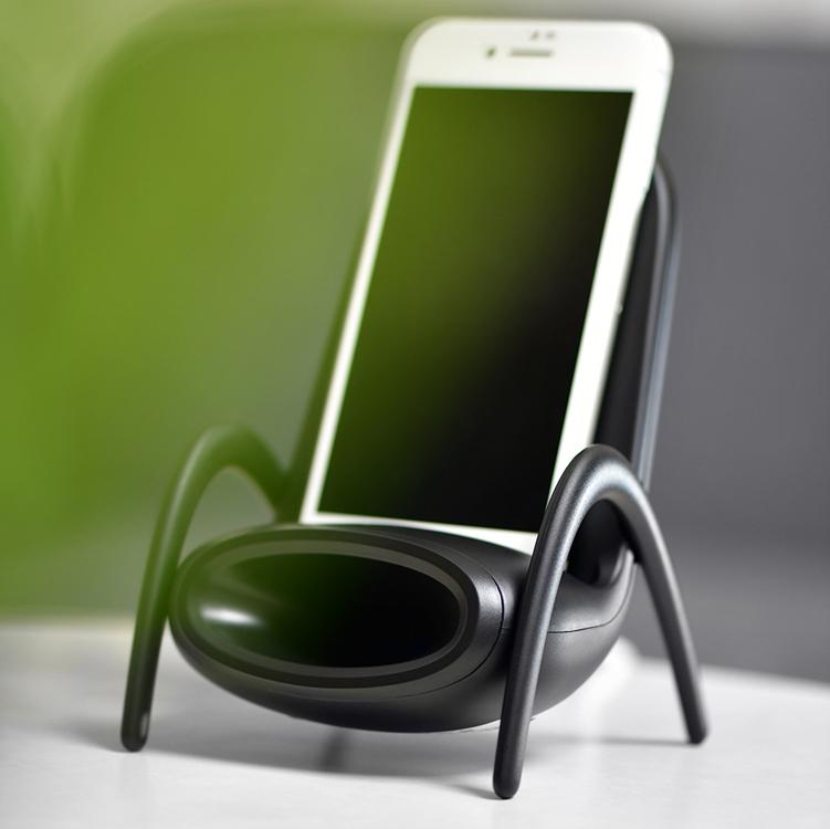 Wireless Charger for iPhone & Android – Black | Fast Qi-Compatible Charging Pad