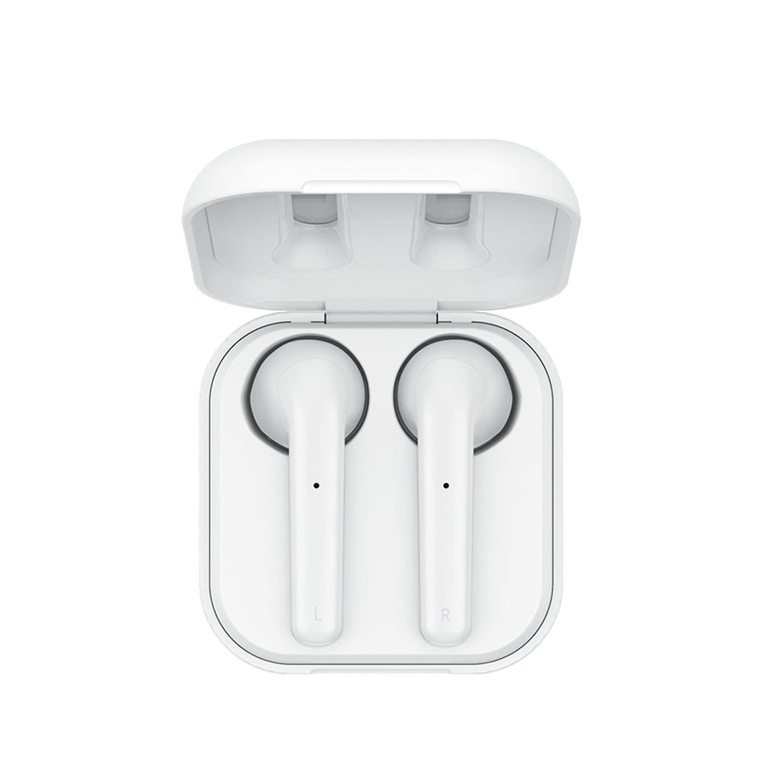 Wireless Earphones with Charging Box – True Bluetooth In-Ear Headphones, Hi-Fi Sound, White