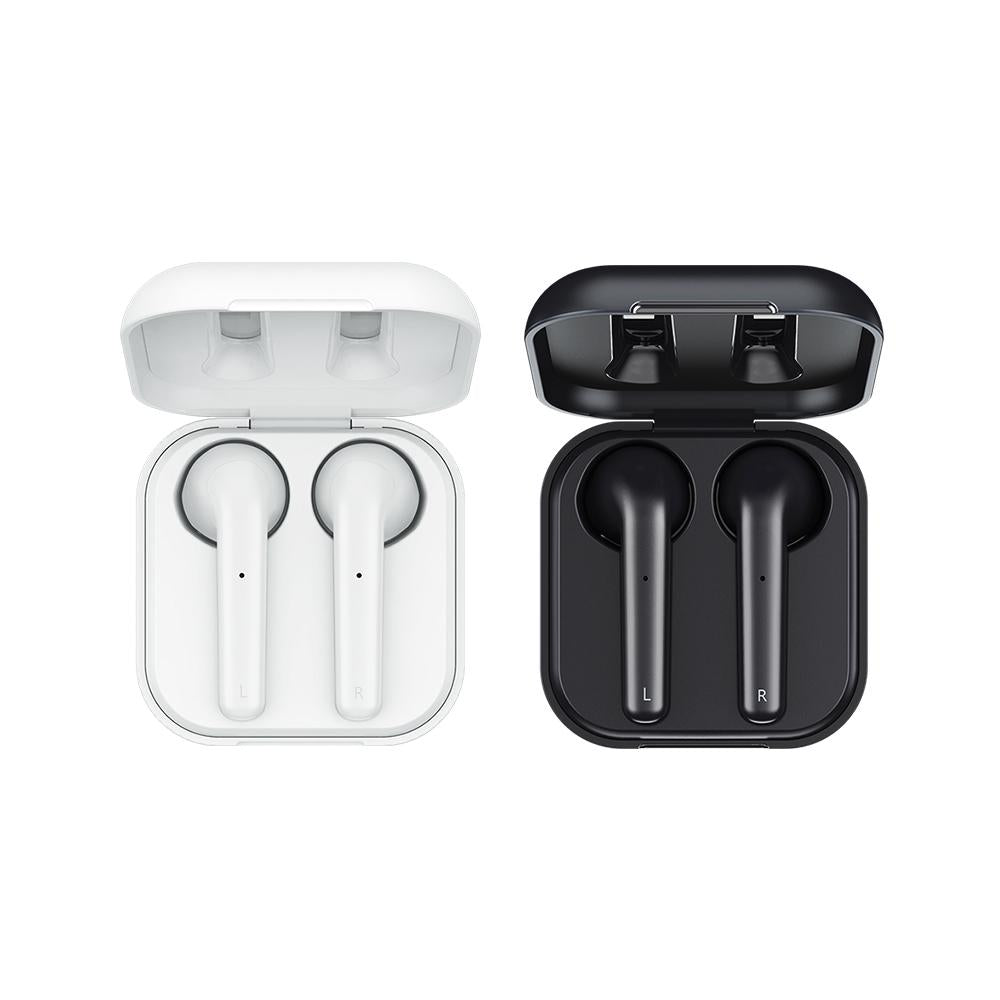 Wireless Earphones with Charging Box – True Bluetooth In-Ear Headphones, Hi-Fi Sound, White