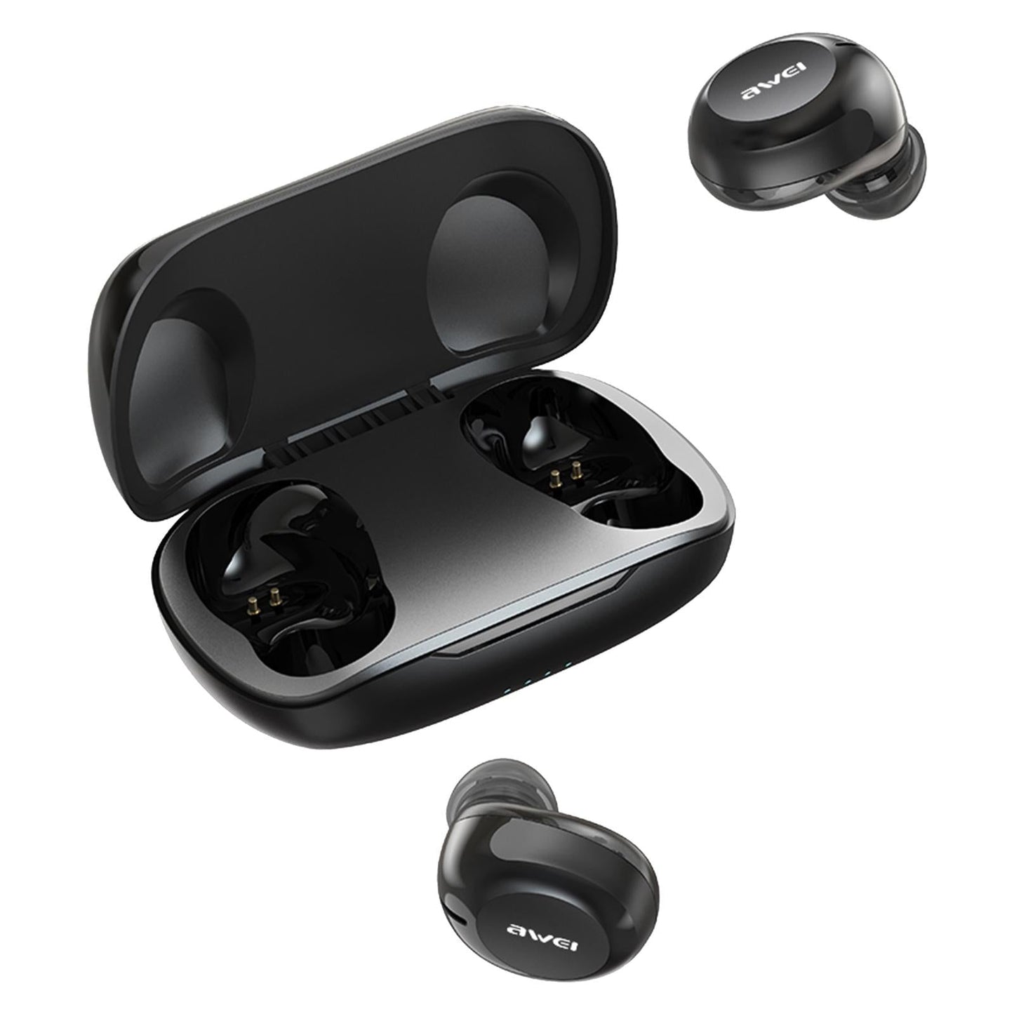 Wireless Bluetooth 5.1 Headset – White. True Wireless, Compact & Colorful Design