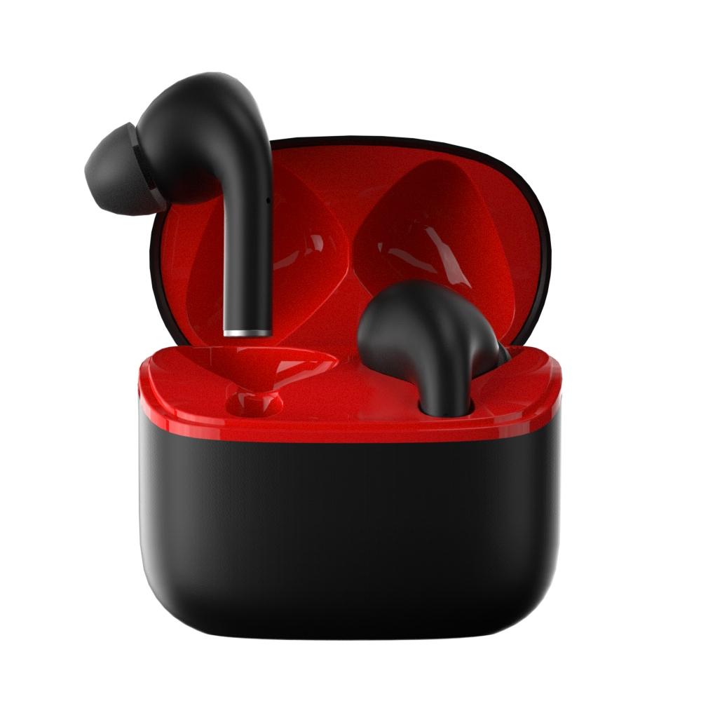 White Wireless Sport Bluetooth 5.0 Earphones – Touch Control, Built-in Mic & Stereo Bass Sound